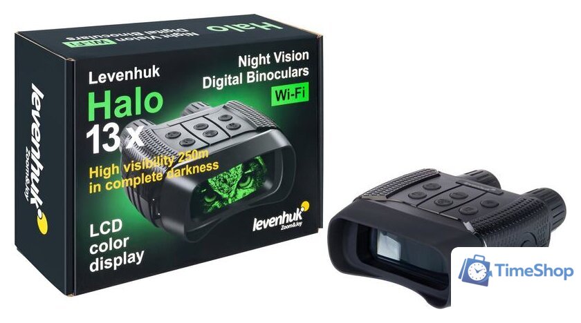Бинокль Levenhuk Halo 13x Wi-Fi (черный) - Изображение №10 — Интернет-магазин Time-Shop