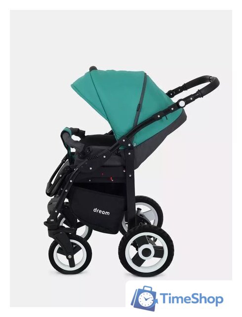 Универсальная коляска Rant Dream (2 в 1, 08 серый/темно-зеленый) - Изображение №6 — Интернет-магазин Time-Shop