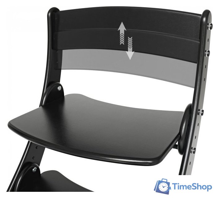 Растущий стул Друг Кузя Растущий Павлин (черный) - Изображение №5 — Интернет-магазин Time-Shop