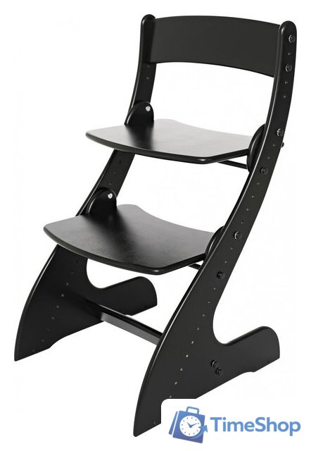 Растущий стул Друг Кузя Растущий Павлин (черный) - Изображение №1 — Интернет-магазин Time-Shop