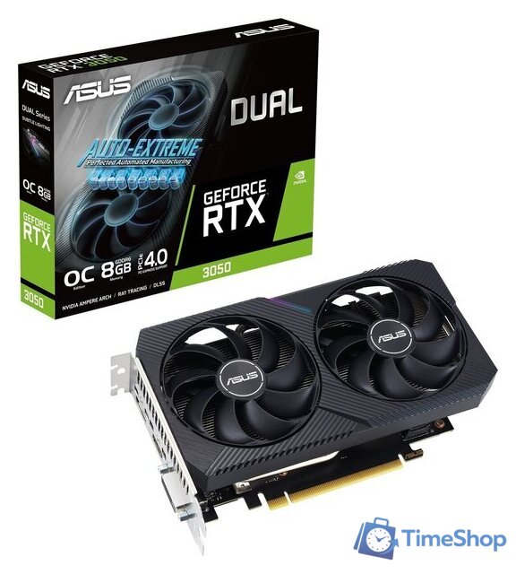 Видеокарта ASUS Dual GeForce RTX 3050 V2 OC Edition 8GB GDDR6 DUAL-RTX3050-O8G-V2 - Изображение №12 — Интернет-магазин Time-Shop