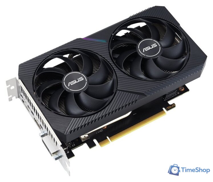 Видеокарта ASUS Dual GeForce RTX 3050 V2 OC Edition 8GB GDDR6 DUAL-RTX3050-O8G-V2 - Изображение №2 — Интернет-магазин Time-Shop