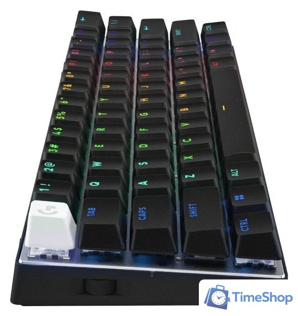 Клавиатура Logitech G Pro X 60 Lightspeed GL Tactile 920-011911 (черный, нет кириллицы) - Изображение №4 — Интернет-магазин Time-Shop