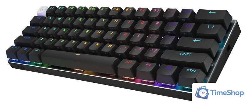 Клавиатура Logitech G Pro X 60 Lightspeed GL Tactile 920-011911 (черный, нет кириллицы) - Изображение №3 — Интернет-магазин Time-Shop