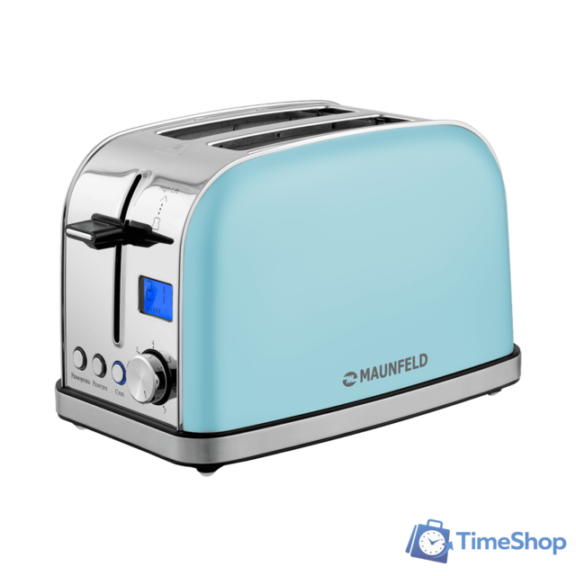 Тостер MAUNFELD MF-821BL - Изображение №2 — Интернет-магазин Time-Shop