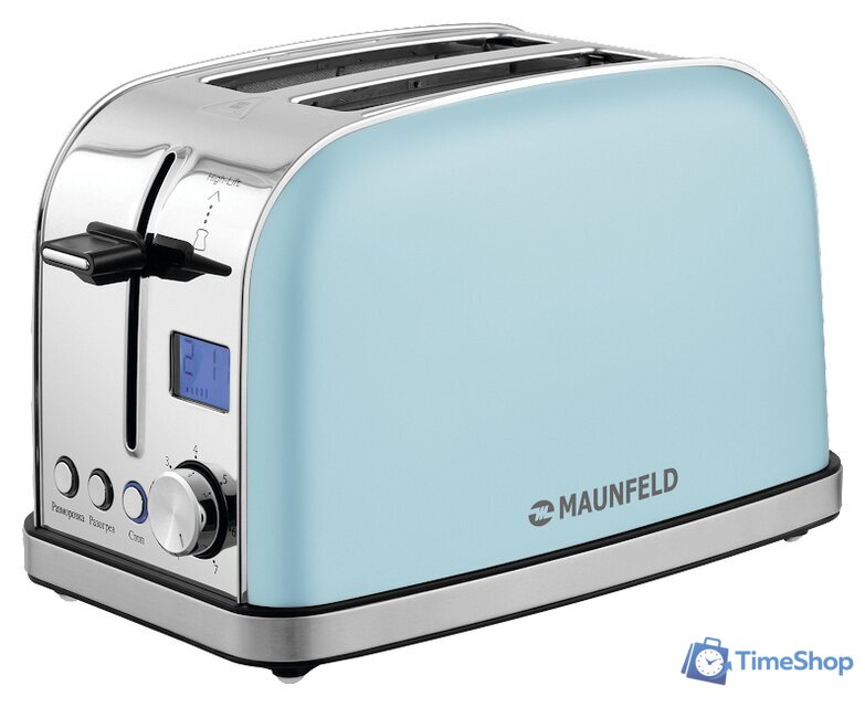 Тостер MAUNFELD MF-821BL - Изображение №7 — Интернет-магазин Time-Shop