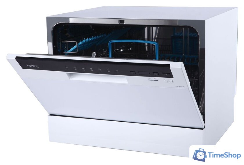 Настольная посудомоечная машина Korting KDF 2050 W - Изображение №2 — Интернет-магазин Time-Shop