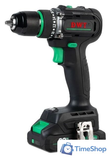 Дрель-шуруповерт DWT ABSP-20 DNF-2 BMC (с 2-мя АКБ, кейс) - Изображение №1 — Интернет-магазин Time-Shop