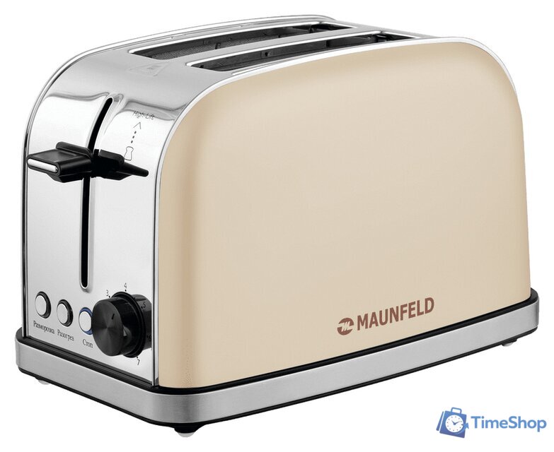 Тостер MAUNFELD MF-822BG - Изображение №2 — Интернет-магазин Time-Shop