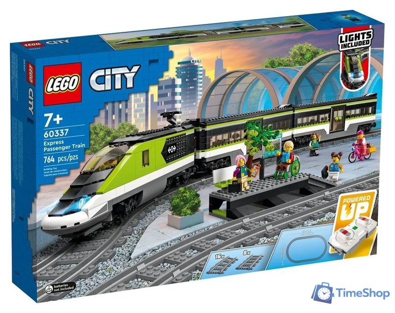 Конструктор LEGO City 60337 Пассажирский поезд-экспресс - Изображение №1 — Интернет-магазин Time-Shop