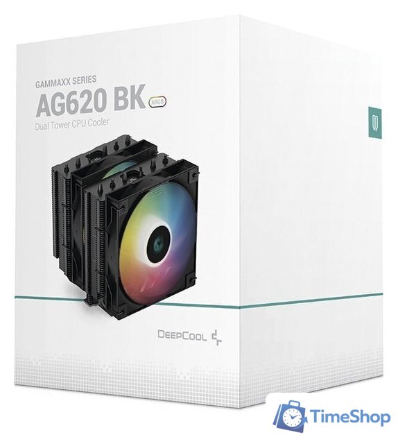 Кулер для процессора DeepCool AG620 BK ARGB R-AG620-BKANMN-G-2 - Изображение №8 — Интернет-магазин Time-Shop