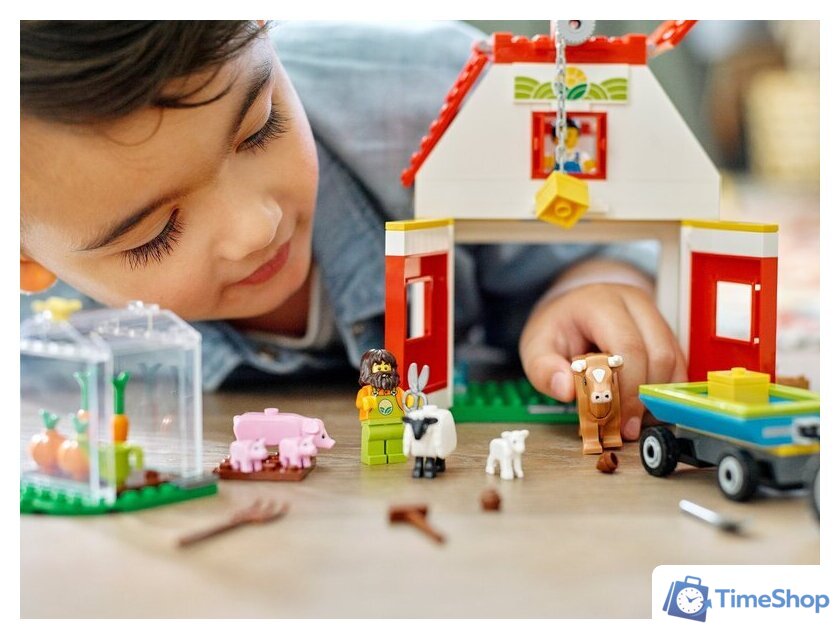 Конструктор LEGO City 60346 Ферма и амбар с животными - Изображение №7 — Интернет-магазин Time-Shop