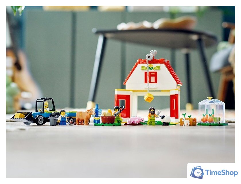 Конструктор LEGO City 60346 Ферма и амбар с животными - Изображение №8 — Интернет-магазин Time-Shop