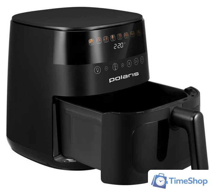 Аэрогриль (аэрофритюрница) Polaris PAF 8003W Wi-Fi IQ Home (черный) - Изображение №4 — Интернет-магазин Time-Shop
