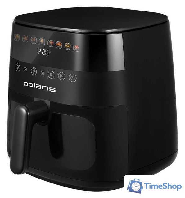 Аэрогриль (аэрофритюрница) Polaris PAF 8003W Wi-Fi IQ Home (черный) - Изображение №2 — Интернет-магазин Time-Shop