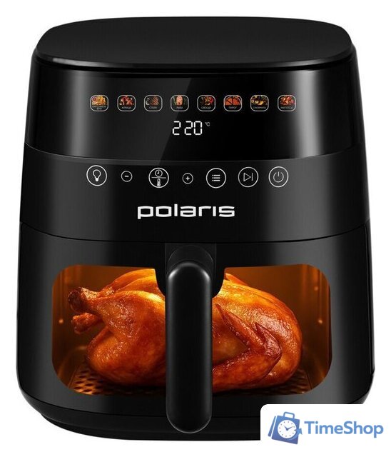 Аэрогриль (аэрофритюрница) Polaris PAF 8003W Wi-Fi IQ Home (черный) - Изображение №1 — Интернет-магазин Time-Shop