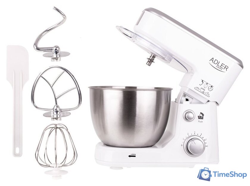 Планетарный миксер Adler AD 4216 - Изображение №6 — Интернет-магазин Time-Shop