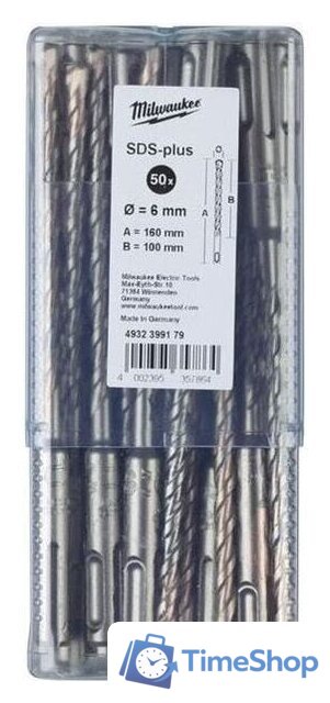 Набор оснастки для электроинструмента Milwaukee 4932399179 (50 предметов) - Изображение №2 — Интернет-магазин Time-Shop