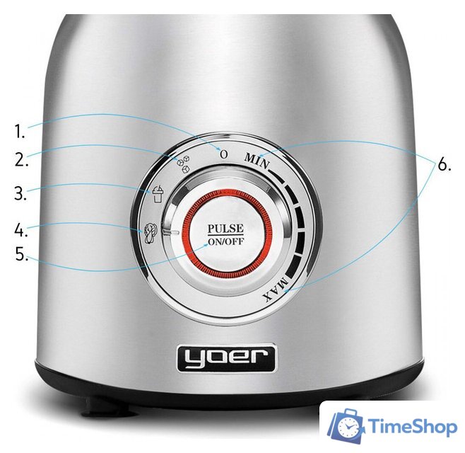 Стационарный блендер Yoer JB03S - Изображение №2 — Интернет-магазин Time-Shop