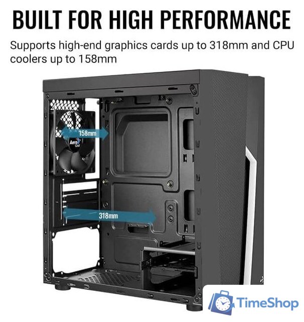 Корпус AeroCool Bolt Mini-A-BK-v1 - Изображение №14 — Интернет-магазин Time-Shop