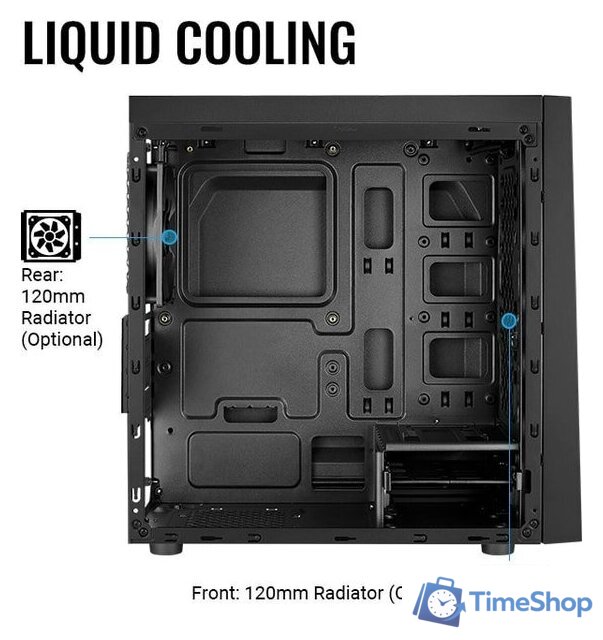 Корпус AeroCool Bolt Mini-A-BK-v1 - Изображение №13 — Интернет-магазин Time-Shop