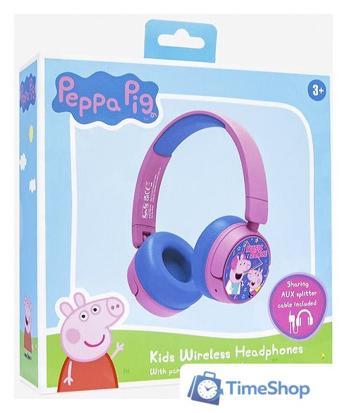 Наушники OTL Technologies Peppa Pig Kids Wireless PP0982 - Изображение №10 — Интернет-магазин Time-Shop