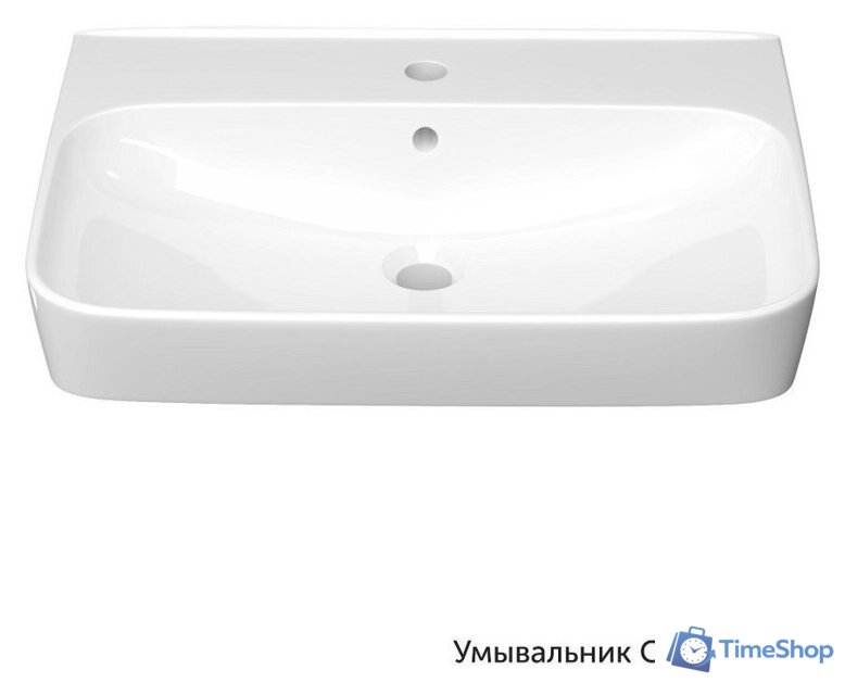 Умывальник Керамин Сканди 60 (с пьедесталом) - Изображение №4 — Интернет-магазин Time-Shop