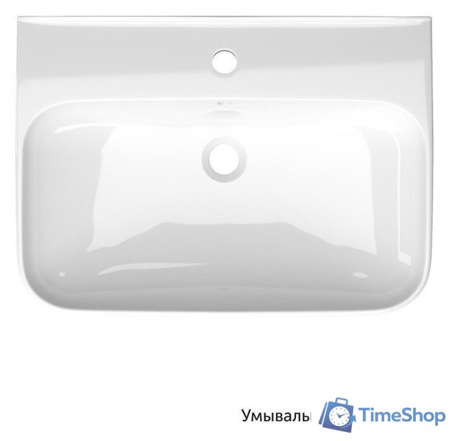 Умывальник Керамин Сканди 60 (с пьедесталом) - Изображение №3 — Интернет-магазин Time-Shop