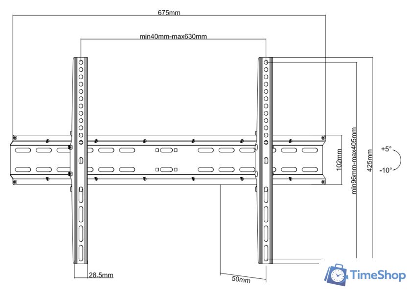 Кронштейн для телевизора Ultramounts UM835T - Изображение №7 — Интернет-магазин Time-Shop