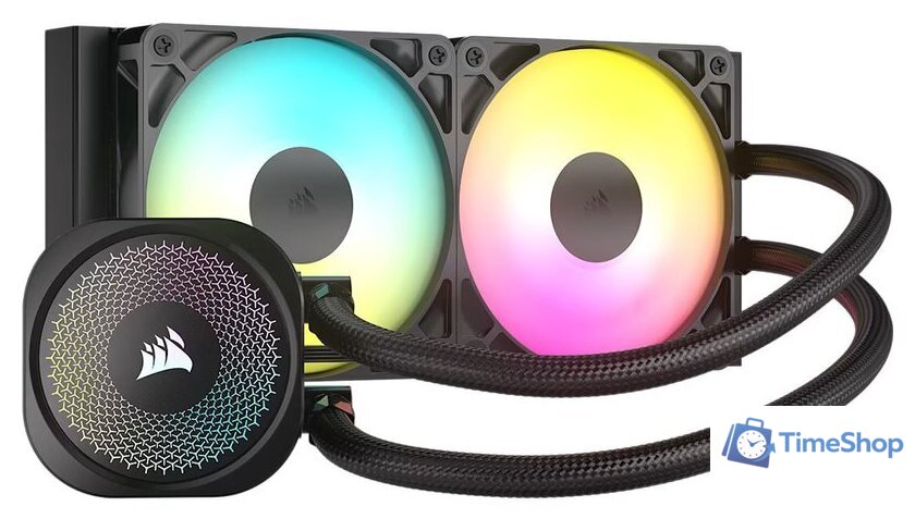 Система жидкостного охлаждения для процессора Corsair Nautilus 240 RS ARGB CW-9060092-WW - Изображение №1 — Интернет-магазин Time-Shop