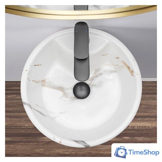 Умывальник Rea Blanka (матовый камень) - Изображение №4 — Интернет-магазин Time-Shop