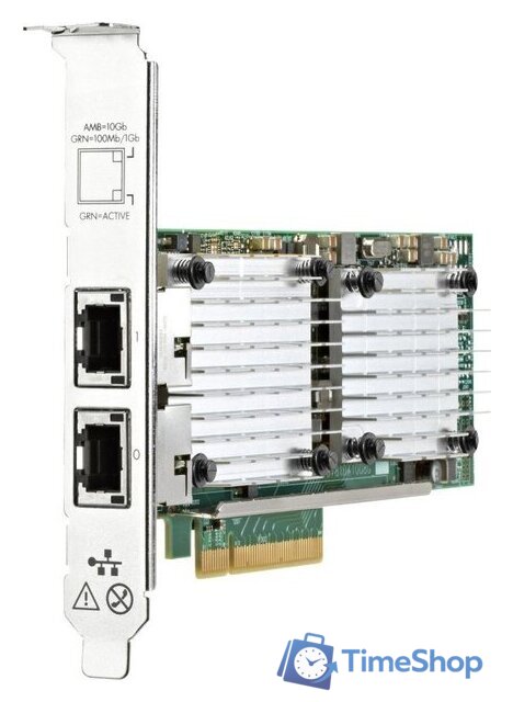 Сетевая карта HP Ethernet 10Gb 2-port 530T 656596-B21 - Изображение №1 — Интернет-магазин Time-Shop