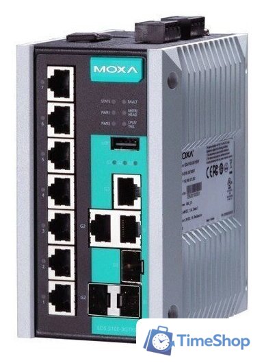 Управляемый коммутатор 2-го уровня Moxa EDS-510E-3GTXSFP-T - Изображение №3 — Интернет-магазин Time-Shop
