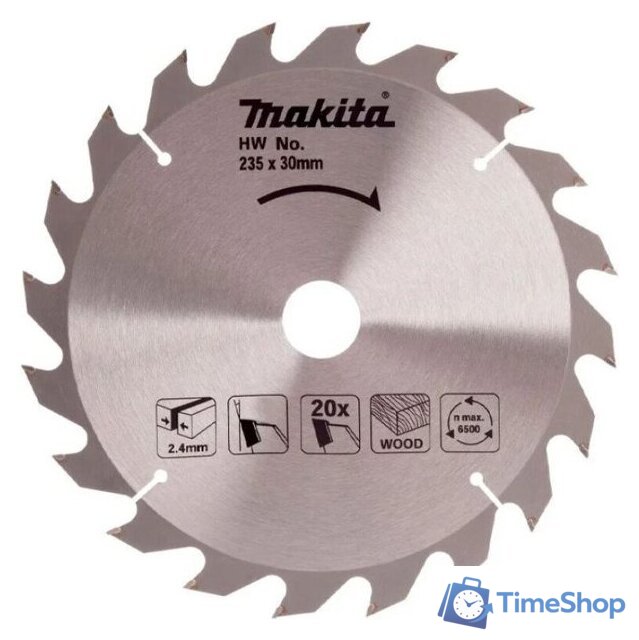 Пильный диск Makita D-81480 - Изображение №1 — Интернет-магазин Time-Shop