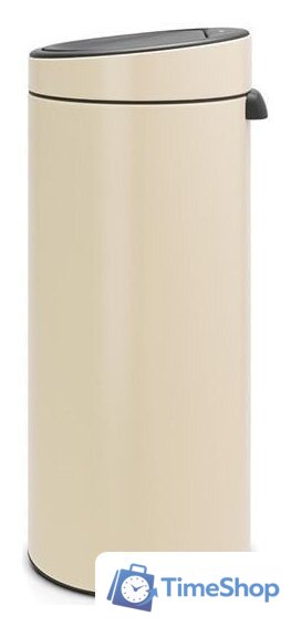 Мусорное ведро Brabantia Touch Bin New 30 л (миндальный) - Изображение №3 — Интернет-магазин Time-Shop