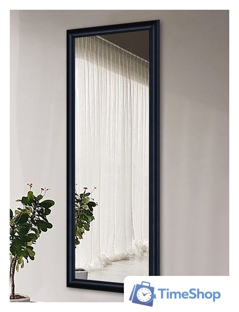 Зеркало Декарт Настенное в раме 8Л3698 (черный) - Изображение №4 — Интернет-магазин Time-Shop