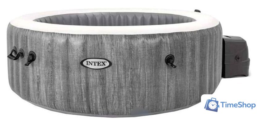 Надувной бассейн Intex Bubble Massage Deluxe 28442 (216x71) с джакузи - Изображение №1 — Интернет-магазин Time-Shop