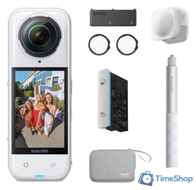 Экшен-камера Insta360 X5 Limited Edition Essentials Bundle (белый) - Изображение №1 — Интернет-магазин Time-Shop
