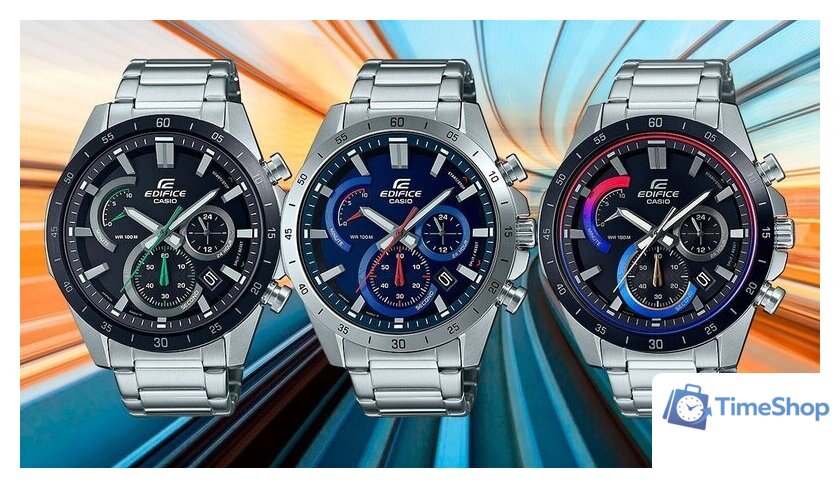 Наручные часы Casio EFR-573DB-1A - Изображение №3 — Интернет-магазин Time-Shop