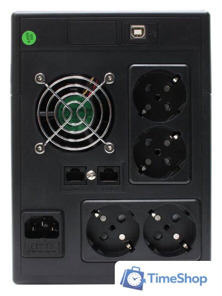 Источник бесперебойного питания Powerman Smart Sine 1500 (1500VA) - Изображение №2 — Интернет-магазин Time-Shop