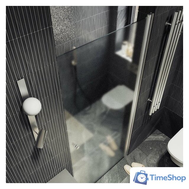 Душевая дверь MaybahGlass 198x60 MGD-802-5 (сатин стекло/хром матовый) - Изображение №7 — Интернет-магазин Time-Shop