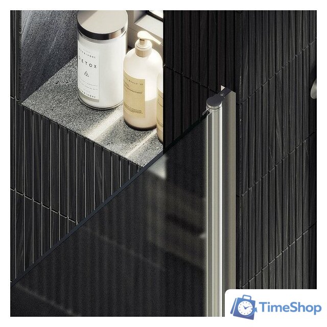 Душевая дверь MaybahGlass 198x60 MGD-802-5 (сатин стекло/хром матовый) - Изображение №2 — Интернет-магазин Time-Shop