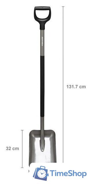 Лопата совковая Fiskars 1066712 - Изображение №4 — Интернет-магазин Time-Shop