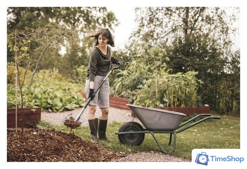 Лопата совковая Fiskars 1066712 - Изображение №5 — Интернет-магазин Time-Shop