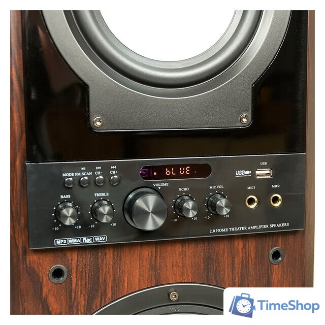 Акустика Nakatomi OS-74 (коричневый) - Изображение №2 — Интернет-магазин Time-Shop