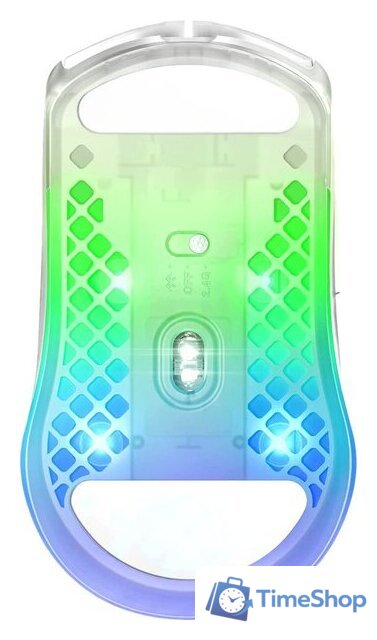 Игровая мышь SteelSeries Aerox 3 Wireless 2022 Edition Ghost - Изображение №5 — Интернет-магазин Time-Shop