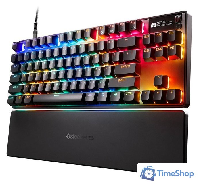 Клавиатура SteelSeries Apex Pro Gen 3 TKL (нет кириллицы) - Изображение №1 — Интернет-магазин Time-Shop