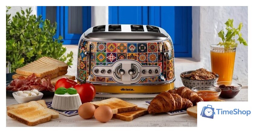 Тостер Ariete Vintage 0156/0P - Изображение №7 — Интернет-магазин Time-Shop