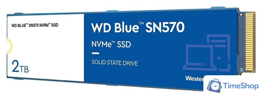 SSD WD Blue SN570 2TB WDS200T3B0C - Изображение №1 — Интернет-магазин Time-Shop