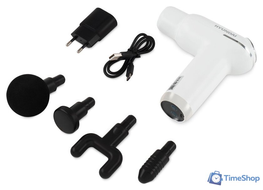 Перкуссионный массажер Hyundai H-MG898 - Изображение №9 — Интернет-магазин Time-Shop